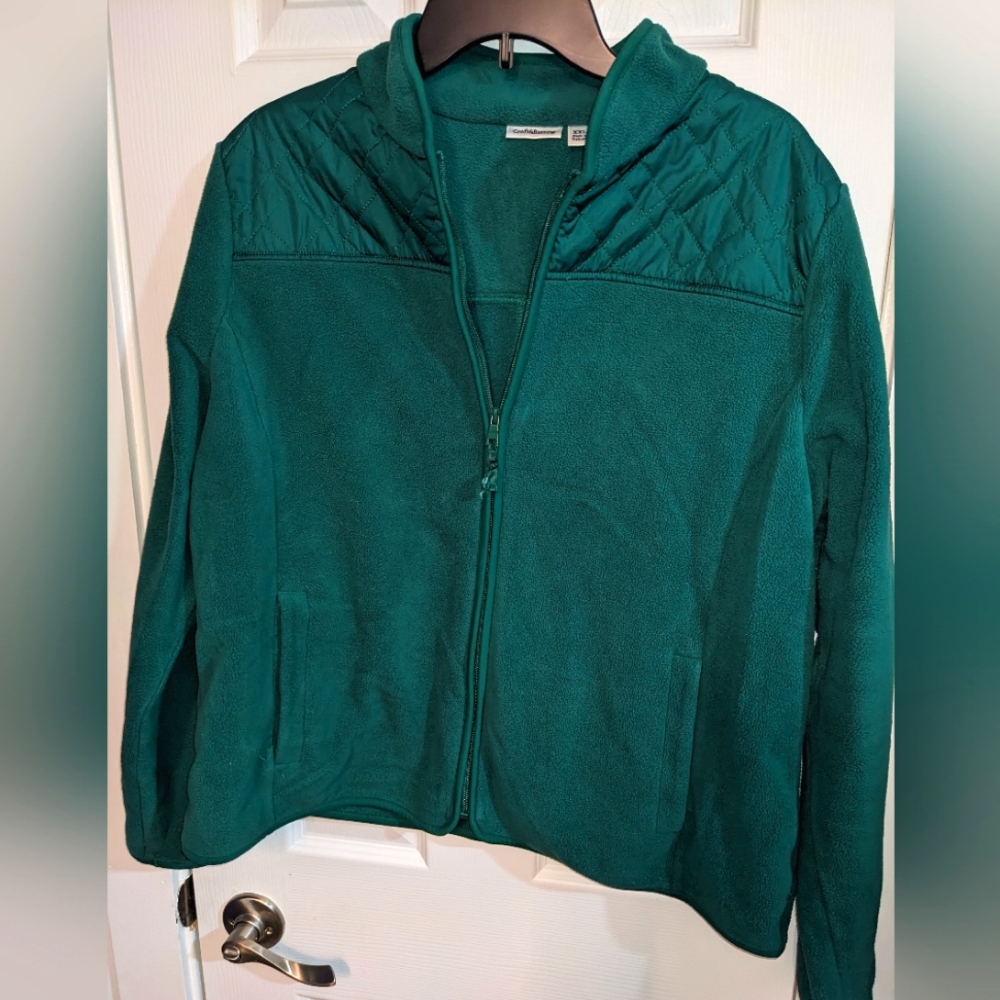 Crofts& Barrel fleece jacket size XXL